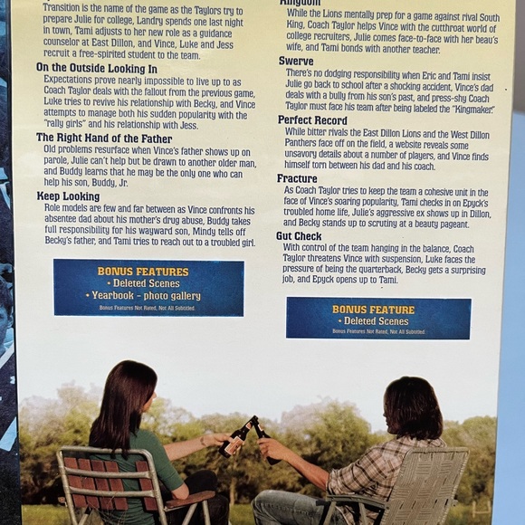 Friday Night Lights Final Season DVD set! - Picture 2 of 10